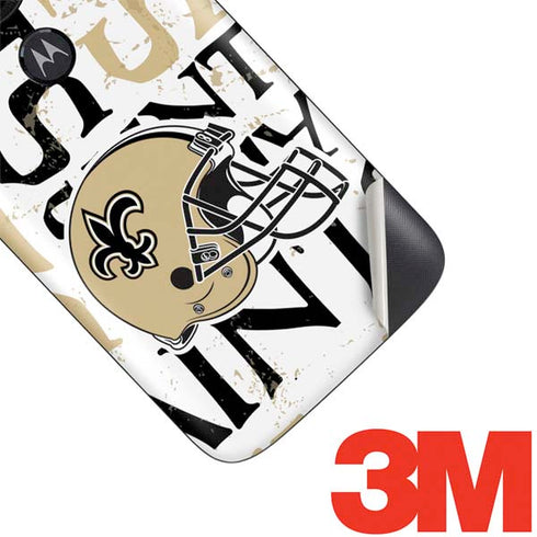 NFL New Orleans Saints - Blast Moto E5 Play Skin